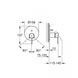 Смеситель скрытого монтажа Grohe Plus 24060003