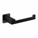 Тримач туалетного паперу Omnires Nelson black mat NL80510BL, Черный матовый