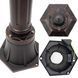 Светильник уличный Nowodvorski 4694 Amur E27 1x60W IP44 Brown