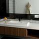 Раковина матовая врезная Amidicon Lagune Slim 80 792x425 из литого камня LAGUNE SLIM_80_MAT, Белый