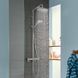 Душова система Hansgrohe Croma E Showerpipe 280 1jet EcoSmart з термостатом 27660000