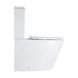 Унітаз підлоговий Qtap Vlasta Ultra Quiet безобідковий з сидінням Soft-close White QT28228300W, Білий