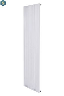 Дизайнерський вертикальний радиатор отопления Arttidesign Lucca 10/1800/456/50 белый матовый, Белый матовый