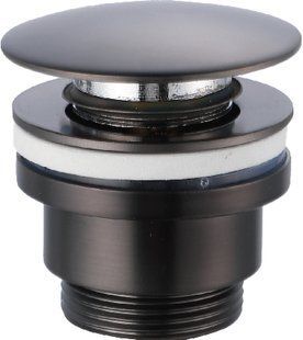 Донный клапан Imex PVD графит VCC018, Графит