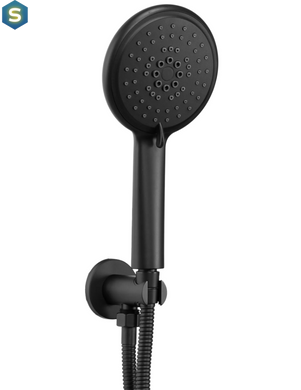 Душевая система скрытого монтажа Rea Mild + Box black rose gold REA-P9143, Черный/золото
