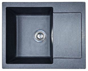 Кухонная мойка Adamant Minimal 615x495x200 графит 000008526, Графит