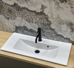 Умывальник VBI Teora 80 white врізний VBI-018052, Білий