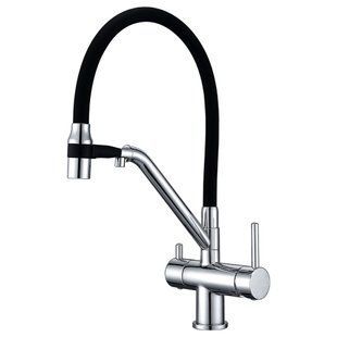 Смеситель для кухни на две воды Gappo G4398-80, хром, Хром