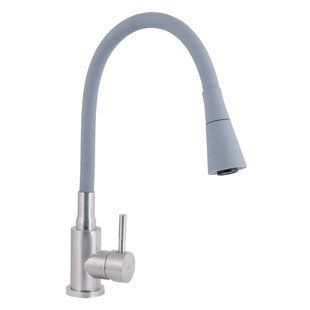 Смеситель для кухни Lidz Aria 015F31 с гибким изливом (k35) LDARI015F31GNK31871 GNK, Каппучино