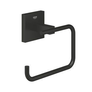 Тримач туалетного паперу Grohe QuickFix Start Cube 409782430, Черный матовый