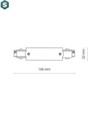 З'єднувач Nowodvorski 8708 Ctls Power Straight Connector Bl
