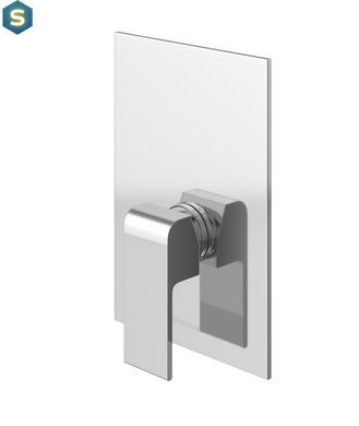 Душова система Kohlman Saxo 25 chrome + BOX прихованого монтажу QW220SQ25, Хром