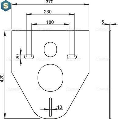 Инсталляция для унитаза 4 в 1 Alcaplast AM101/1120 с белой круглой кнопкой M670 и прокладкой M91