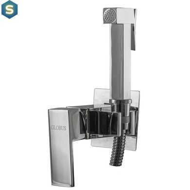 Набор гигиенического душа скрытого монтажа Globus Lux GLN-0-106MIX, Хром