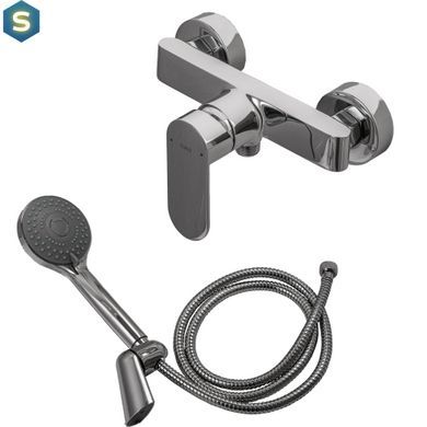 Смеситель для душа Topaz Barts TB 07705-H36, Хром