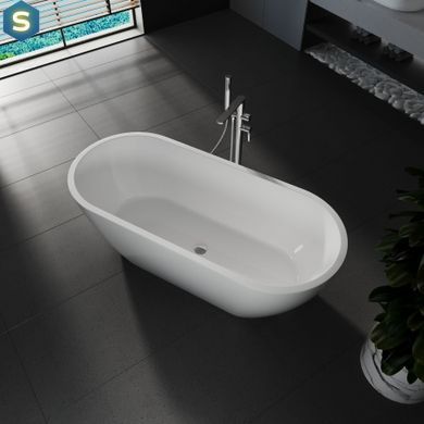 Ванна акрилова окремостояча Koller Pool AquaLuxe 1700x750 White з сифоном 0202260101, Білий