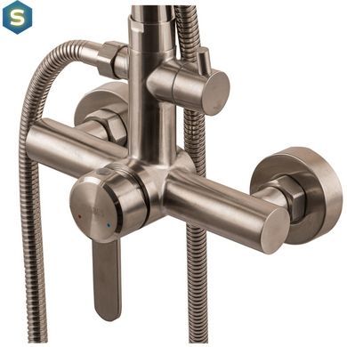 Душевая система Globus Lux Wien SBT2-SH-05, Зеленый матовый