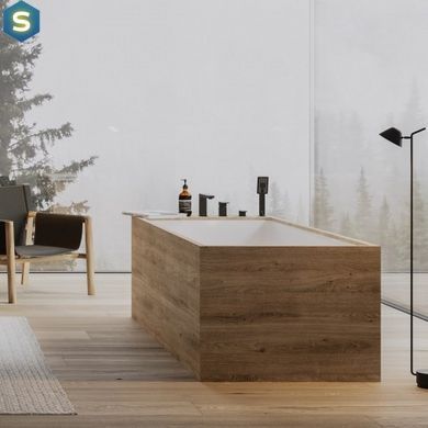 Смеситель для ванны Omnires Parma black mat PM7432BL, Черный матовый