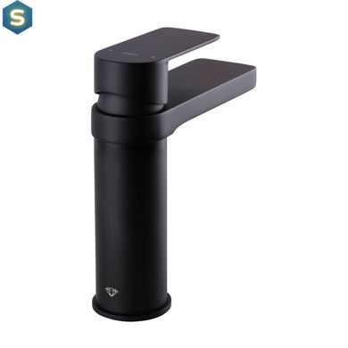 Смеситель для умывальника Topaz Sardinia TS 08221-H20-BB, Черный матовый