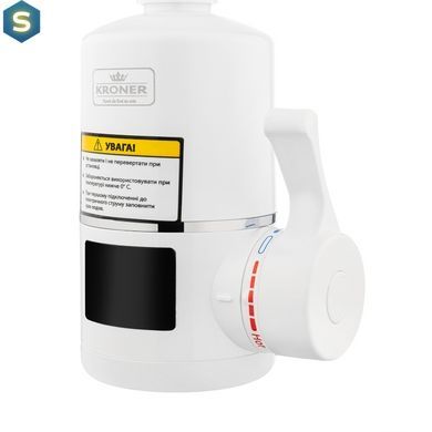 Проточний водонагрівач Kroner KRM Volt - CW190WMDS з дисплеєм CV023247