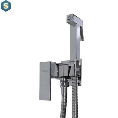Набор гигиенического душа скрытого монтажа Globus Lux GLN-0-106MIX, Хром