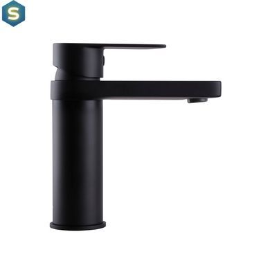 Смеситель для умывальника Topaz Sardinia TS 08221-H20-BB, Черный матовый