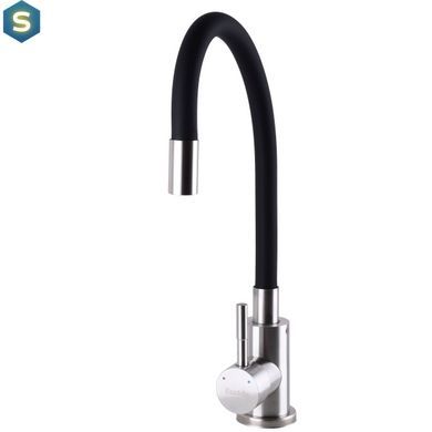 Смеситель для кухни EcoMix SBT3-203SB, Черный матовый