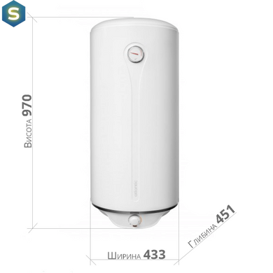 Бойлер Atlantic Steatite VM 100 D400-2-BC 1500W