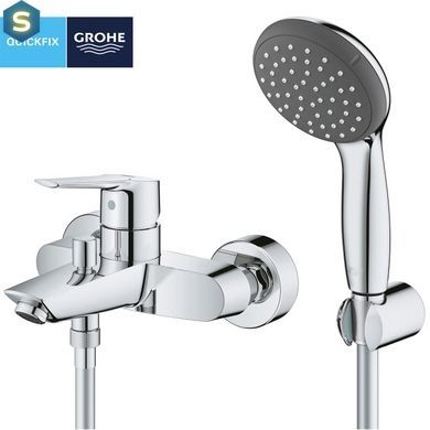Смеситель для ванны Grohe QuickFix Start 23413002, Хром