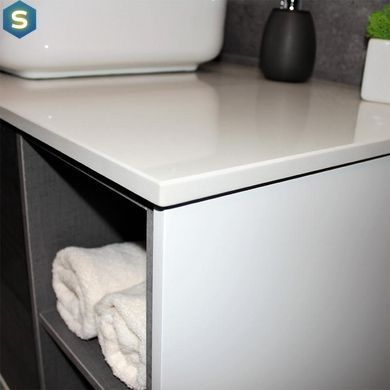 Тумба с умывальником Rexon Ombra RX99ES/100 Glossy White/Espresso 19910E