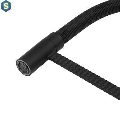 Змішувач для кухні Kroner KRP Ersel - SCH03999, Черный матовый