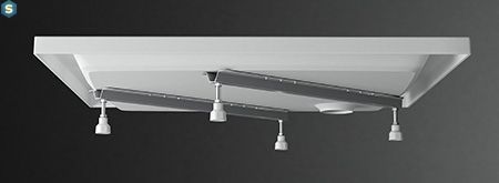 Душевой поддон Ravak Angela-90 PU белый A007701120