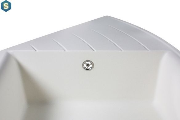Кухонна мийка гранітна Miraggio Europe white 1100x575x205 00207602, Білий