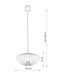 Підвісний світильник Nowodvorski 11245 Pumpkin M GU10 1x10W IP20 Umbra Gray