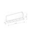 Точковий світильник Nowodvorski 10058 Midi Led 1x20w 4000K 1700Lm IP20 Bl