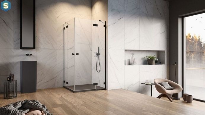 Душевая кабина Radaway Essenza Pro Black KDD 90Lx80Rx200 10096090-54-01L+10096080-54-01R