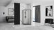 Душова кабіна Rea Punto 80x80 black REA-K4800, Чорний/золото, Універсальна, прозорий