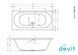 Ванна акрилова Devit Soul 170x80 см 17080149