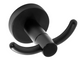 Крючок вешалка для полотенца Rea Mist 02 black REA-80019, Черный матовый