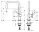Смеситель для кухни Hansgrohe Talis M54 210 72806000