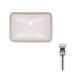 Умивальник Qtap Stork врізний прямокутний 530x370x200 мм White + донний клапан PU02O, Білий
