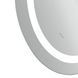 Зеркало Qtap Gemini 500х700 с LED-подсветкой Touch, с антизапотеванием, с диммером температуры цвета (3000-6500K) Reverse QT2578R5070