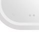 Зеркало Qtap Gemini 500х700 с LED-подсветкой Touch, с антизапотеванием, с диммером температуры цвета (3000-6500K) Reverse QT2578R5070