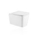 Унитаз подвесной Koller Pool Kvadro KR-0530-RW с сидением Soft Close, Белый