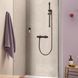 Змішувач термостатичний для душу Grohe QuickFix Precision Start 345942430, Черный матовый