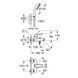 Смеситель для ванны Grohe QuickFix Start 23413002, Хром