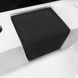 Умивальник Adamant Washer New black/white glossy 4824296202903, Чорний/золото